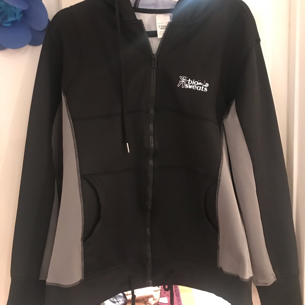 Women's Bio-Sweats Sauna Suit Jacket Black